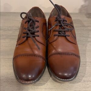 Stacy Adams Kids Brown Dress Shoes